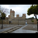 Das im Mittelalter als befestigte Kirche erbaute Castillo de San Marco in El Puerto de Santa Maria